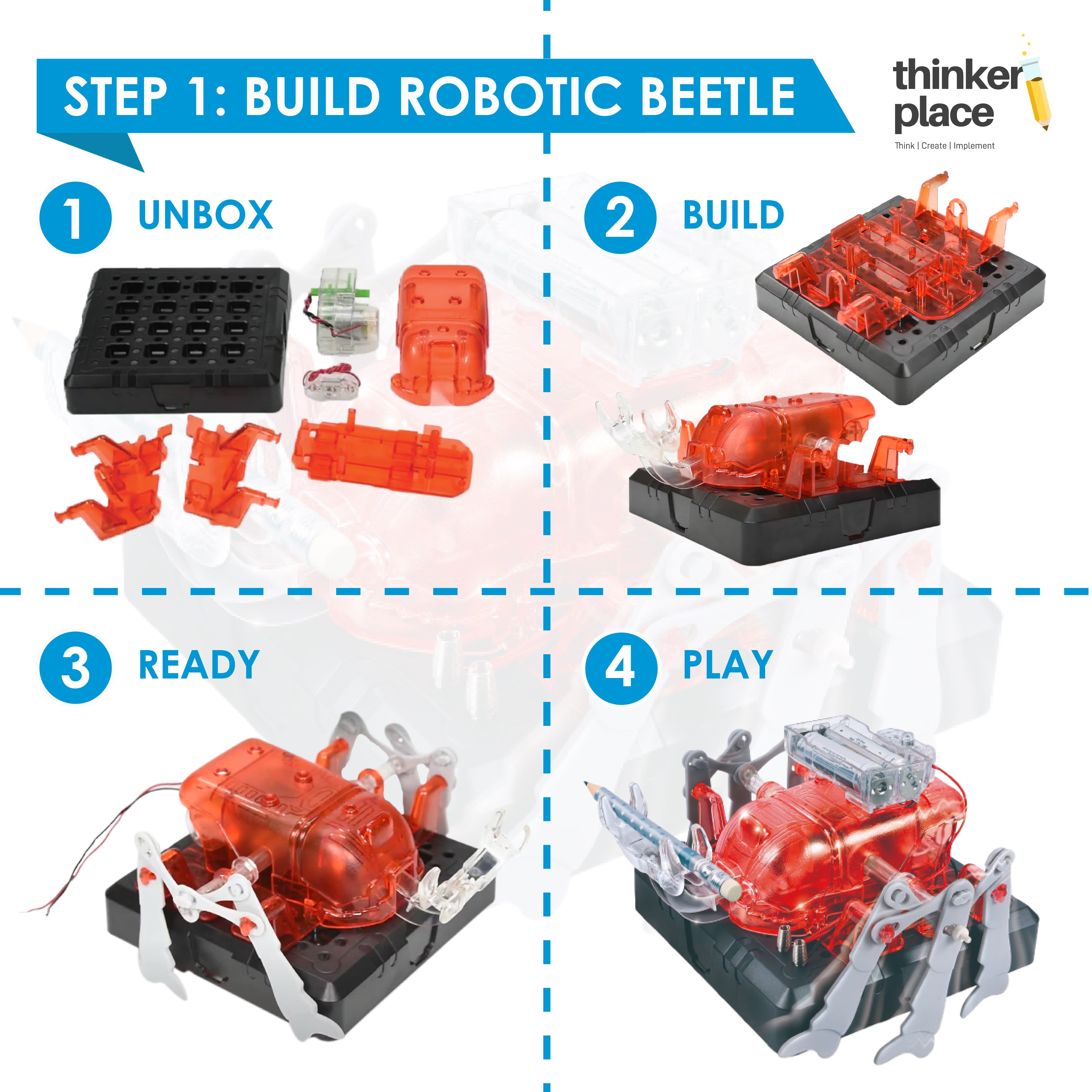 DIY Robotic Beetle - Learn about Robots