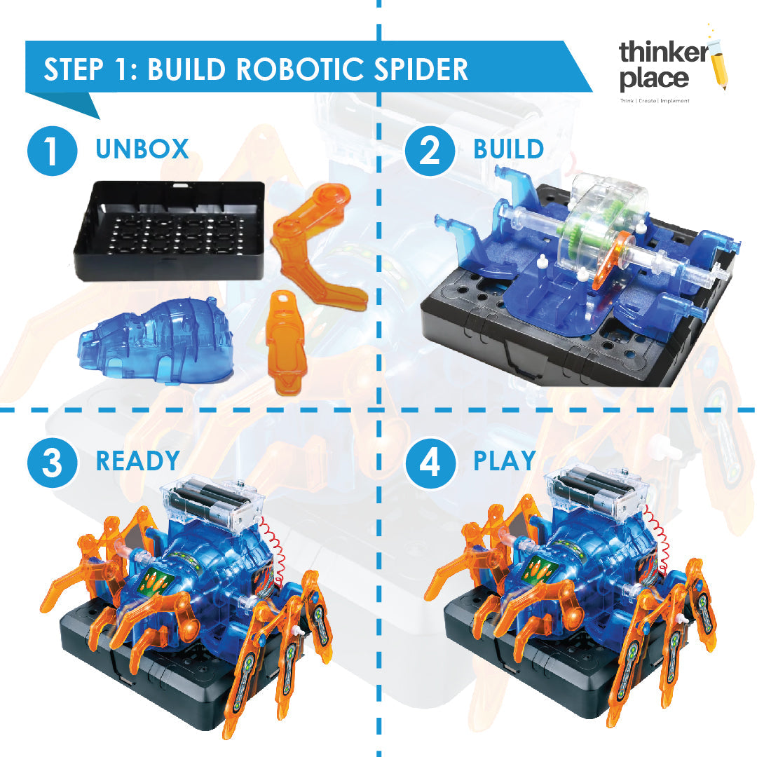 DIY Robotic Spider - Learn about Robots