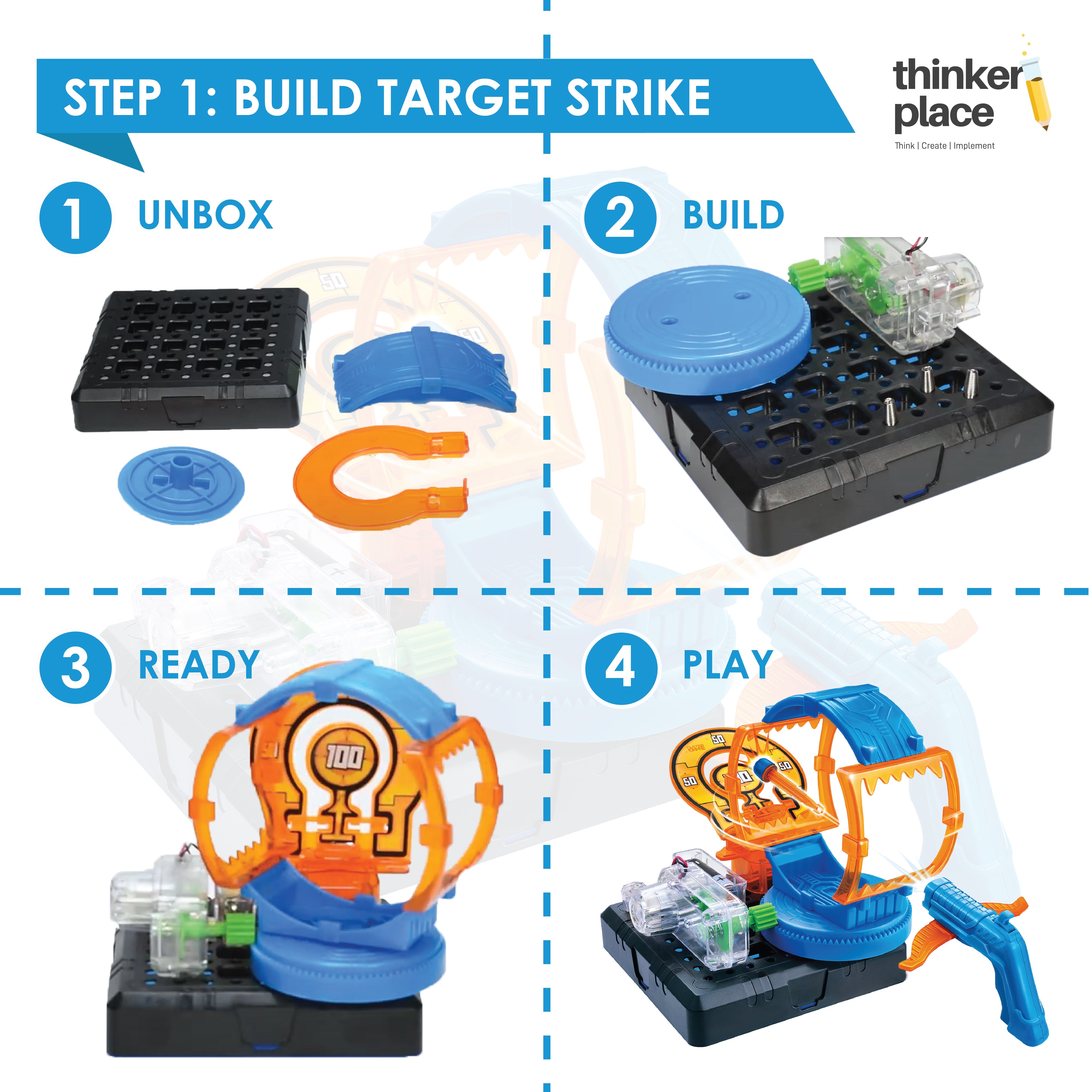 Nerf DIY Target Strike - Learn about Precision Systems