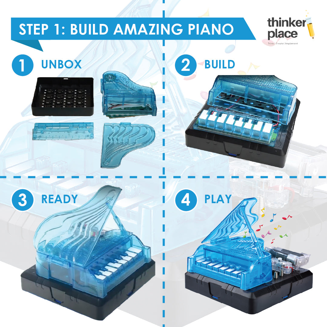 DIY Amazing Piano Kit - Learn about Resonance