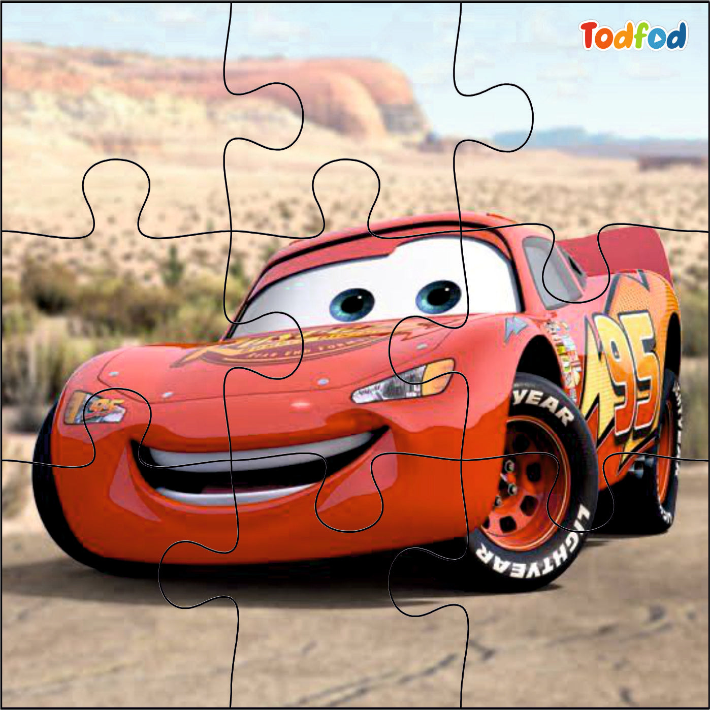 Wooden Jigsaw Puzzles - Disney Pixar Cars Anime Cartoon Characters
