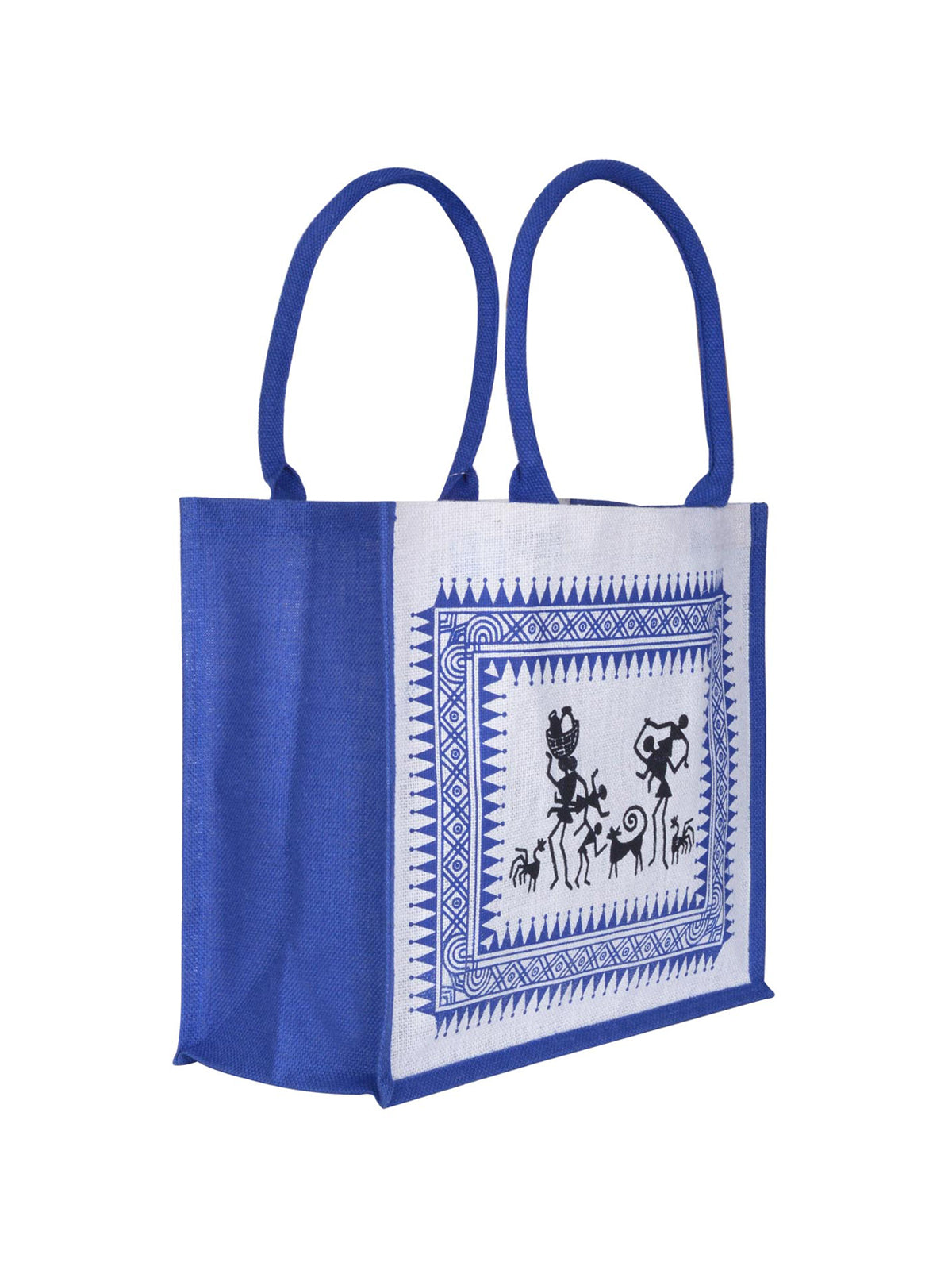 Jute Cottage Warli Print Bag