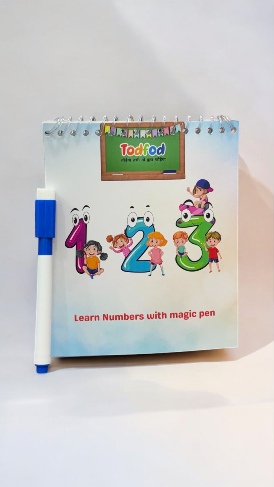 Rewritable Number Writing Practice Book