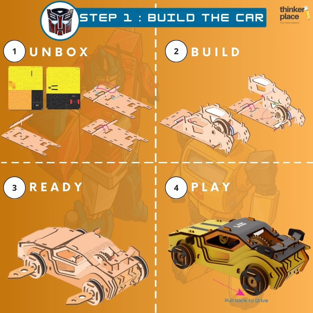Transformers Bumblebee DIY Car- Learn about Energy