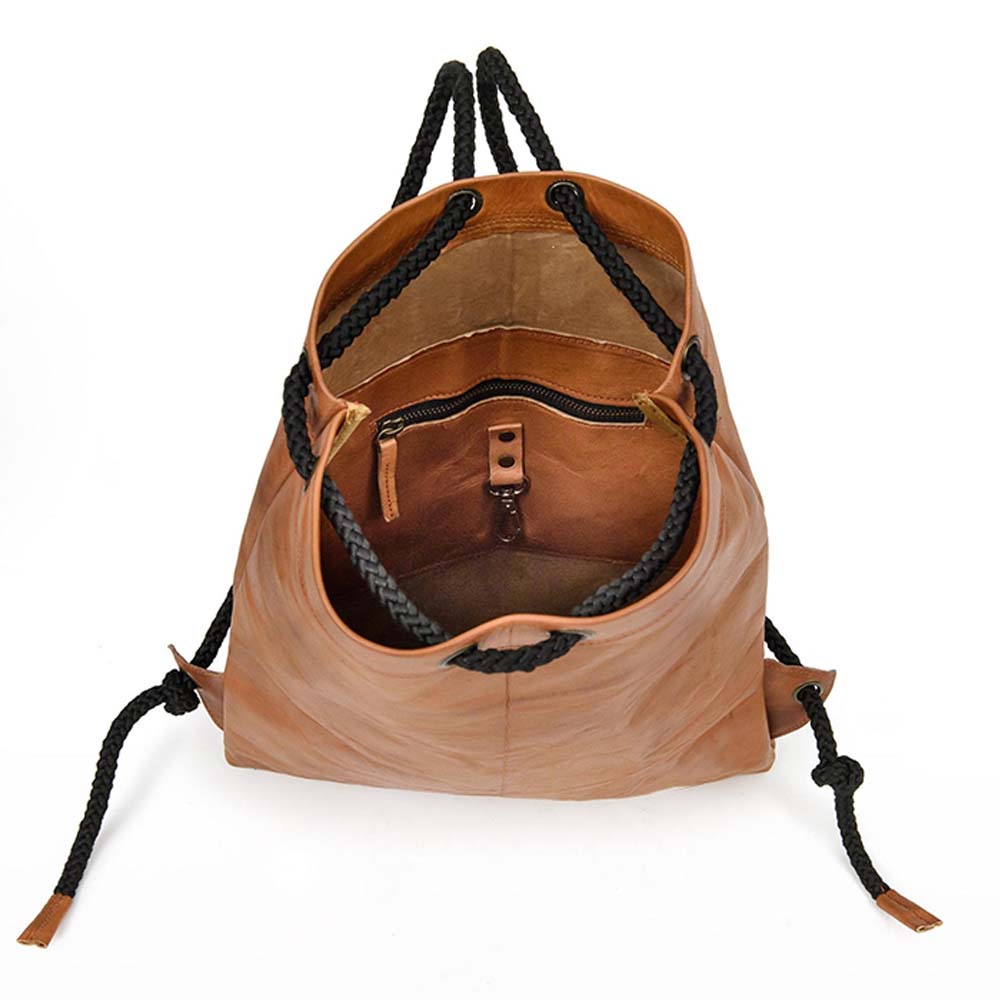 Craftshades –Leather 13*18 inch Gym Bag | 100% Genuine Leather