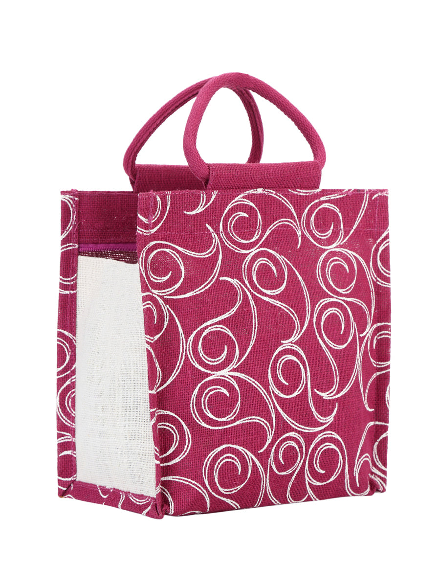 Jute Cottage All Over Zipper Lunch