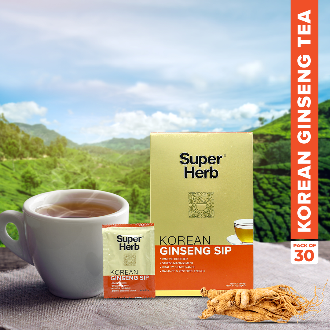 Genomelabs Super Herb Korean Ginseng Tea - 30 packs
