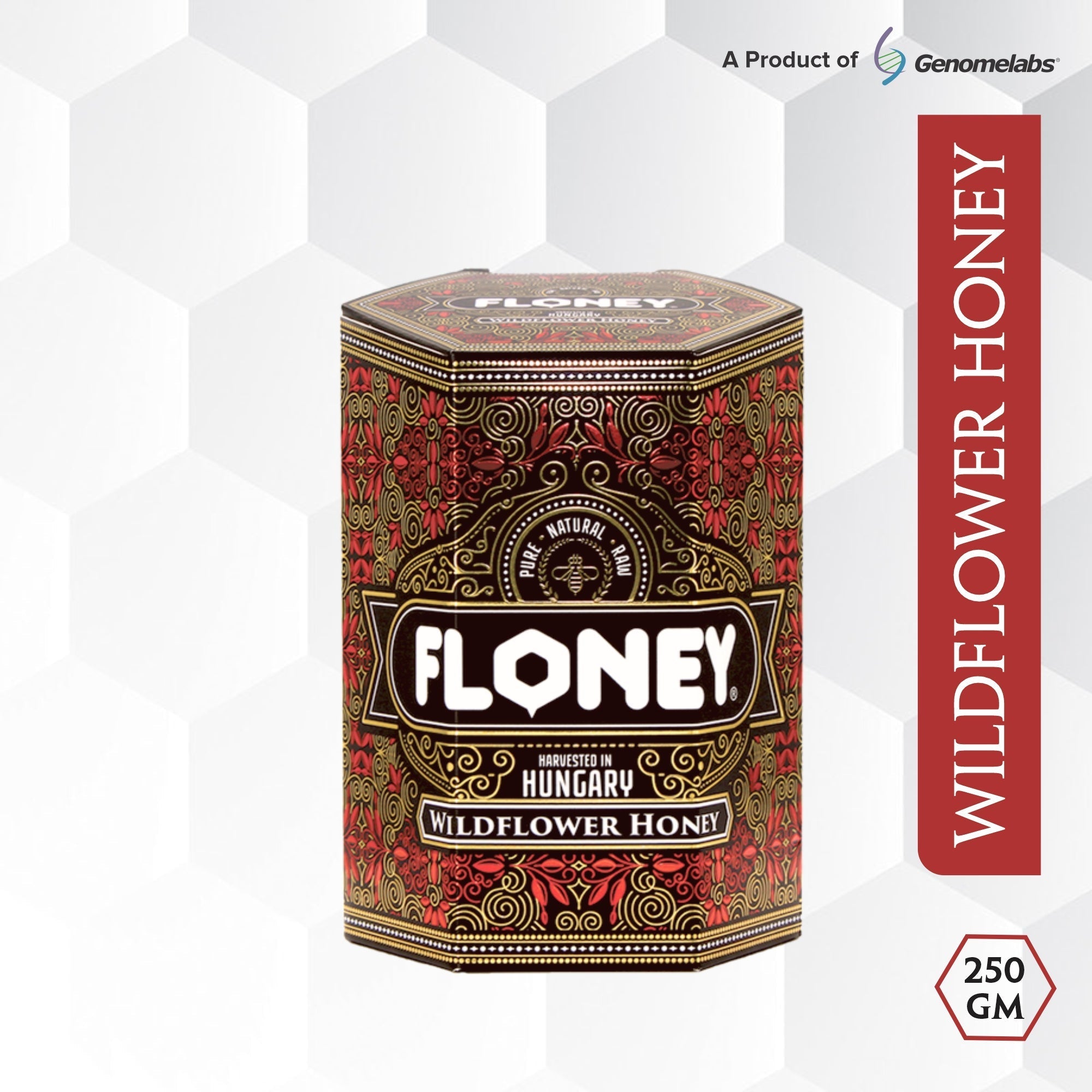 Genomelabs Floney Wildflower Honey - 250 gms