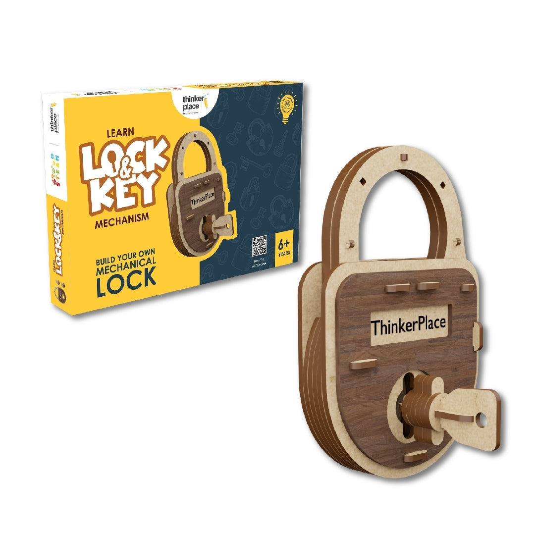 DIY Mechanical Lock- Learn Lock & Key Mechanism