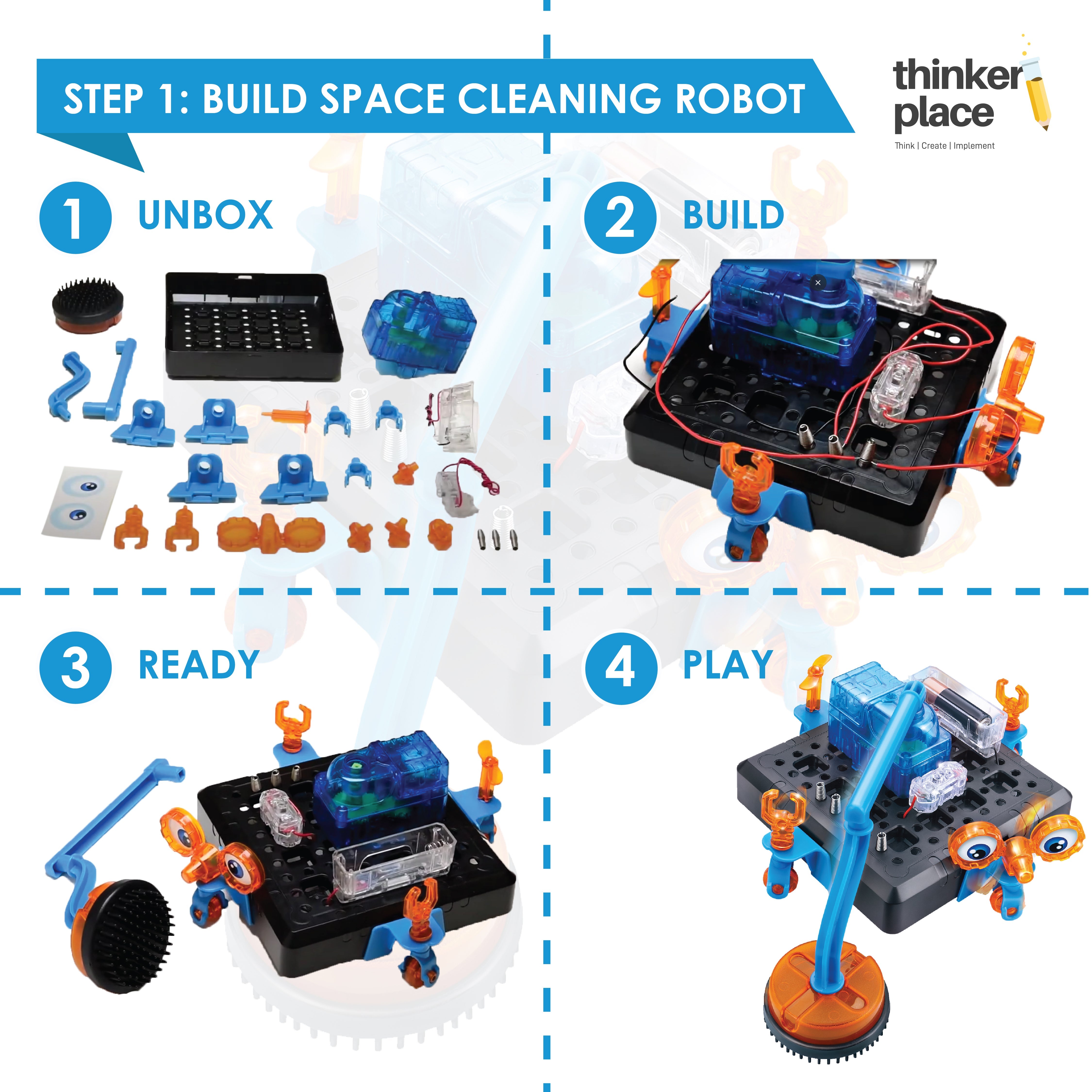 DIY Space Cleaning Robot - Learn about Automation