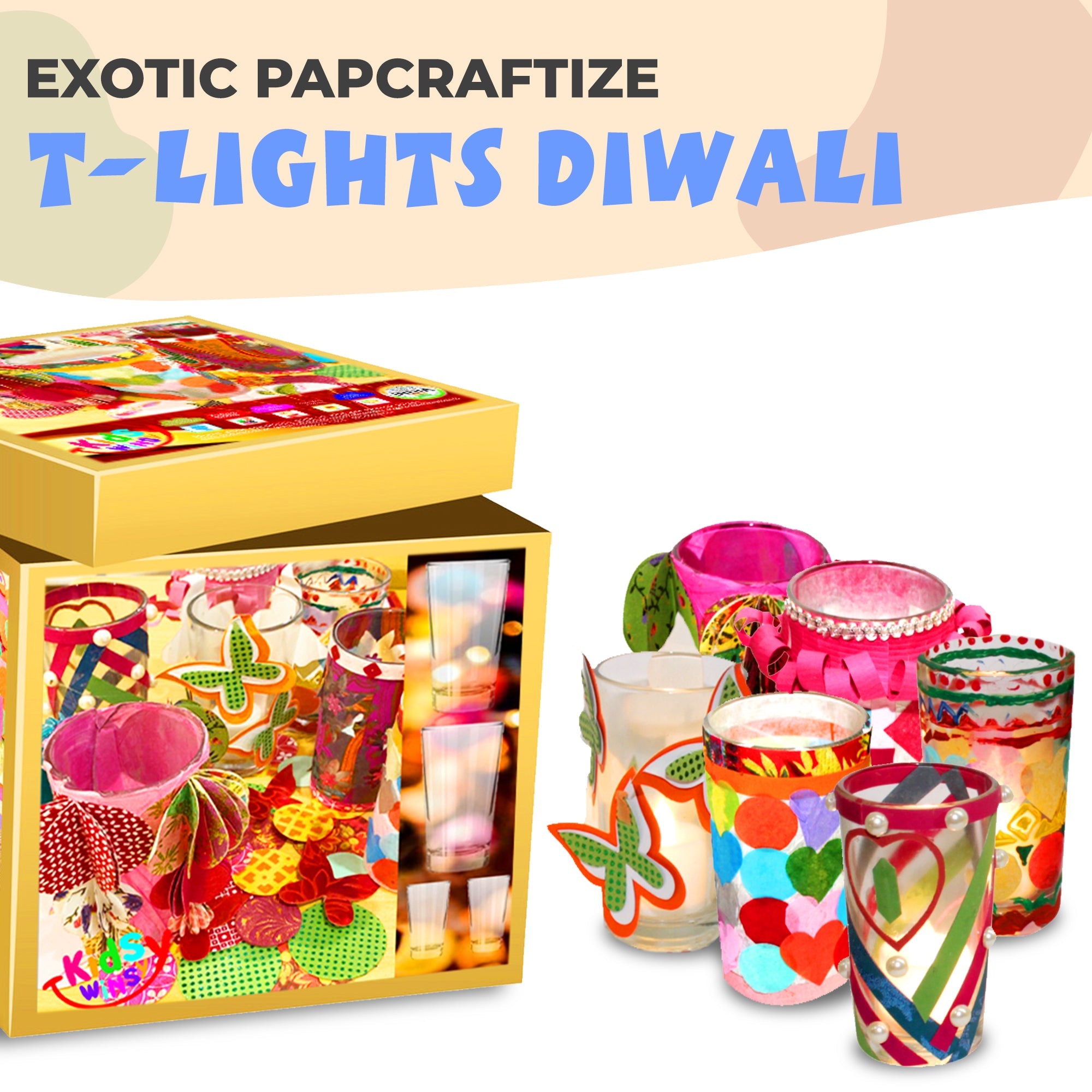 MYSTIQUE KRAFLITE Exotic Pap Craftize T Lites