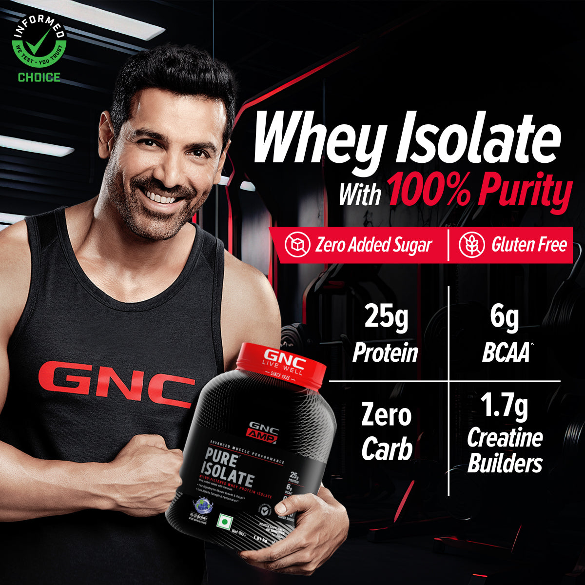 GNC AMP Pure Isolate (Low/Zero Carb)