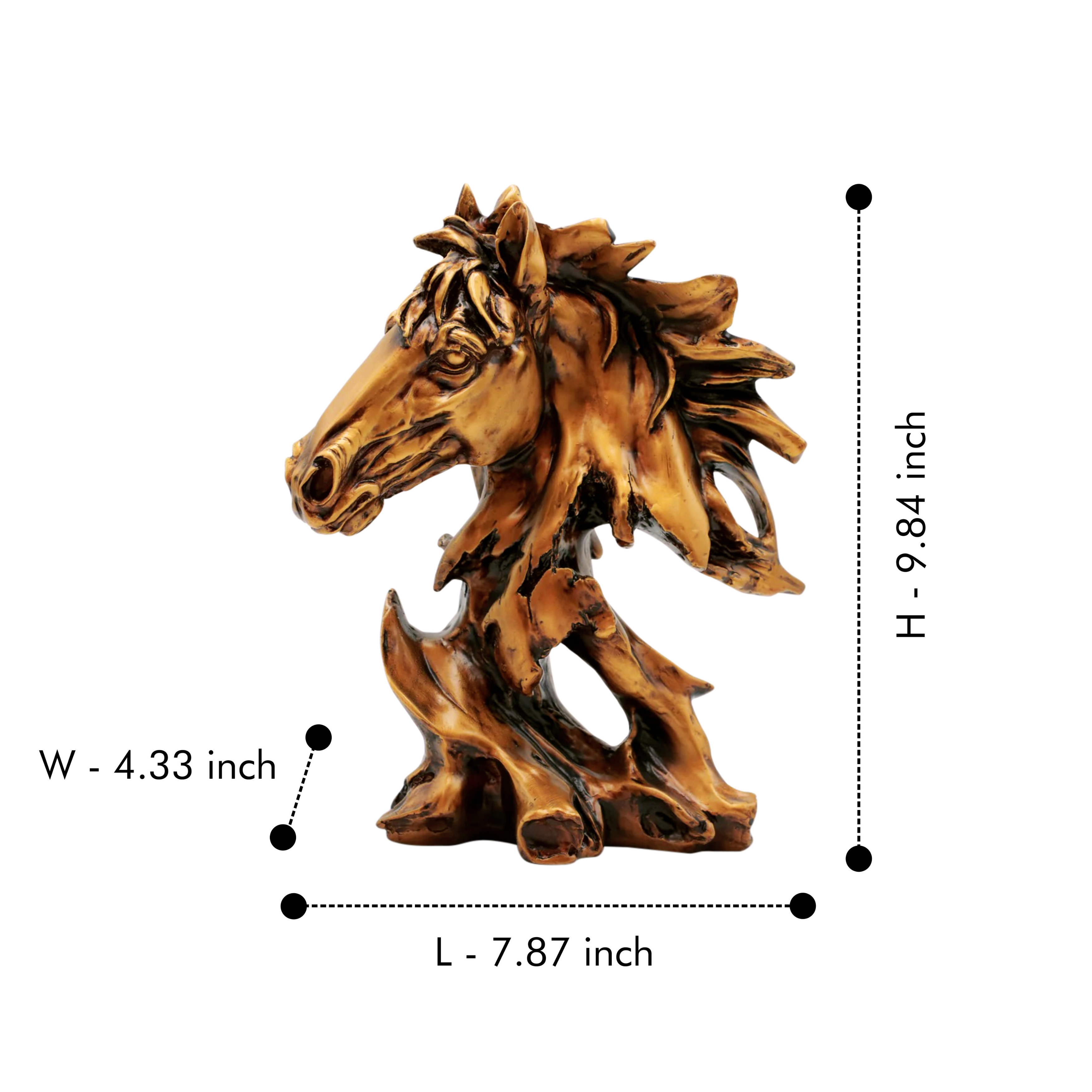 Artarium Victory Horse Head Idol