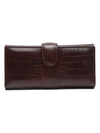 Craftshades Women Brown Leather Clutch