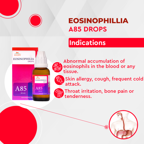 Allen Homeopathy A85 Eosinophilia Drops