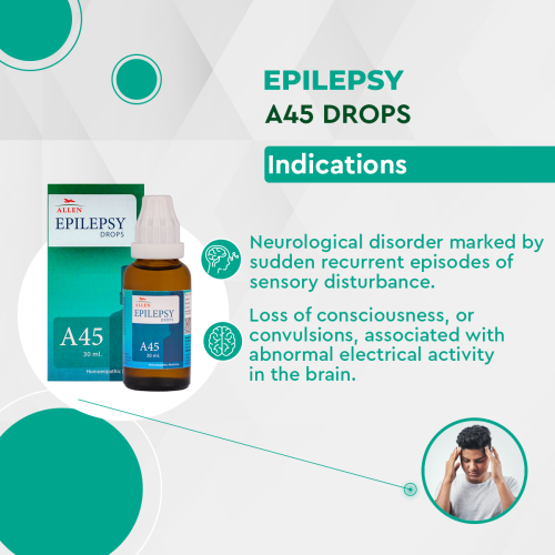 Allen Homeopathy A45 Epilepsy Drops