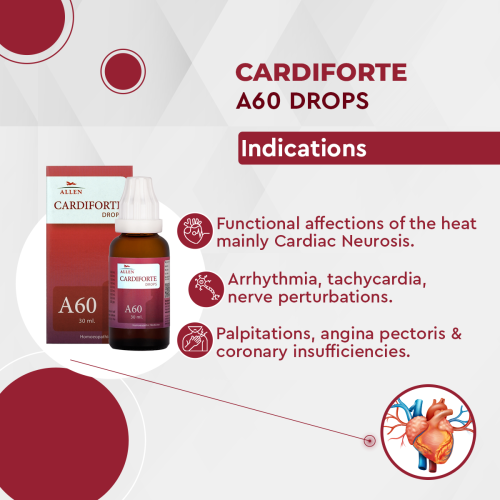 Allen Homeopathy A60 Cardiforte Drops