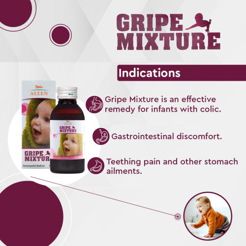 Allen Homeopathy Gripe Mixture Tonic