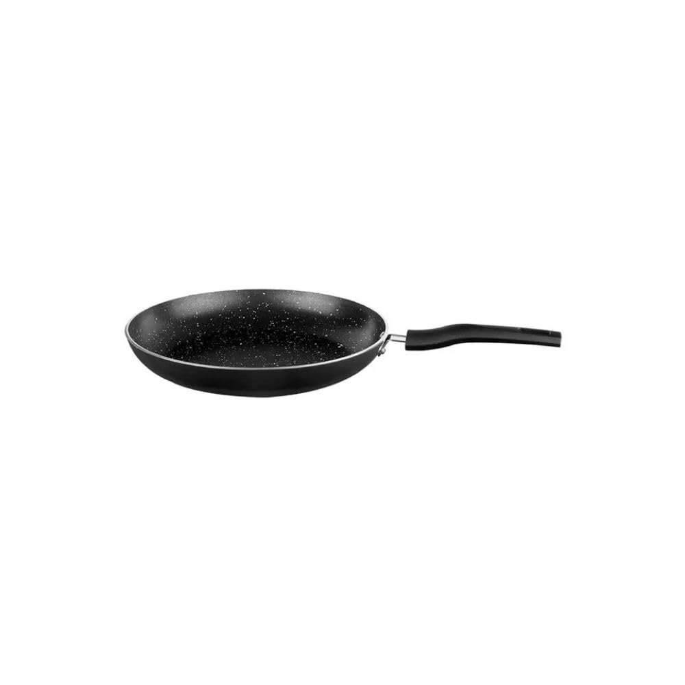 Borosil Granito Non-stick Fry Pan | Induction Friendly | Granite Finish | Pfoa-free | 26 Cm Diameter | Black