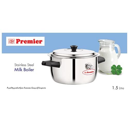 Premier Stainless Steel Milk Boiler 1.5 Litre - 599 gms
