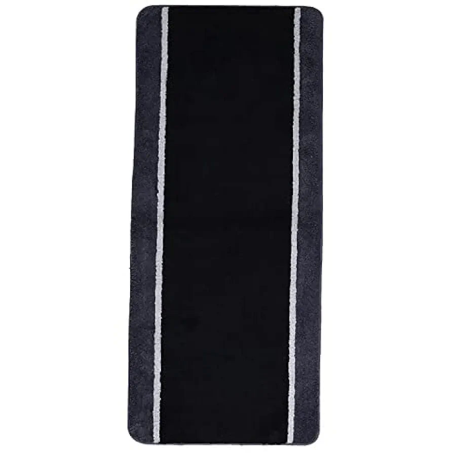 Saral Home Stripe Microfiber Durable & Washable Multipurpose Runner