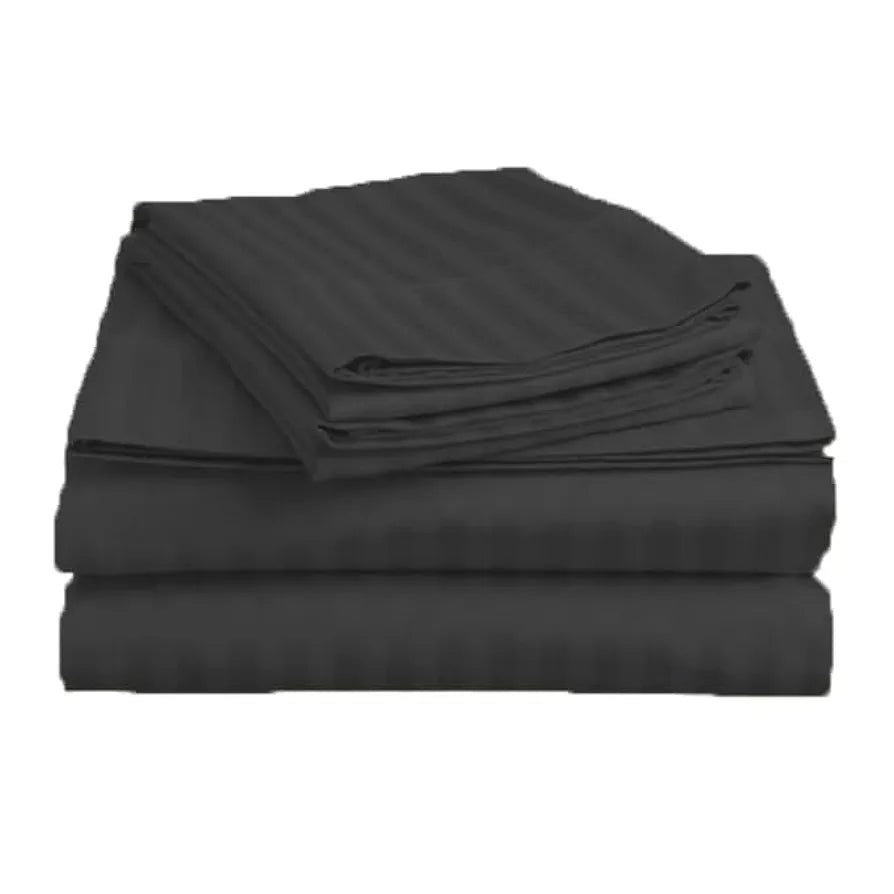 Fresh From Loom Soft Skin Safe Breathable King Size Flat Bedsheets Double Bedsheet Set With 2 Pillow Covers 144 Tc Grey