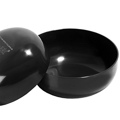 Sumeet Aluminium Bowl 2.2 Liters- 2.8L 2 Piece Black