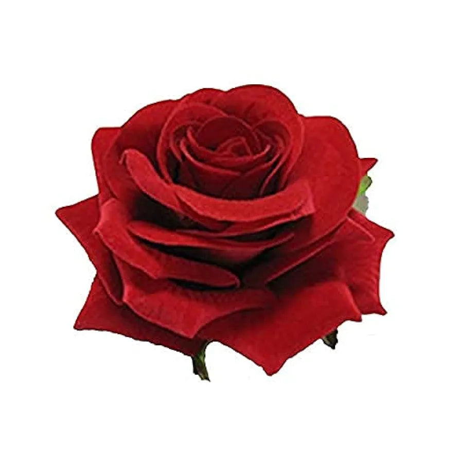 Premium Flower Artificial Flowers Red-12
