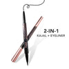 Kay Beauty Intense Black 24H Kajal Eyeliner Duo - 0.55 gms