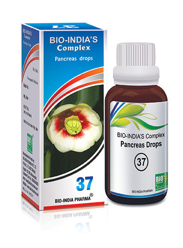 Bio India Complex 37 Pancreas Drop - 30 ml