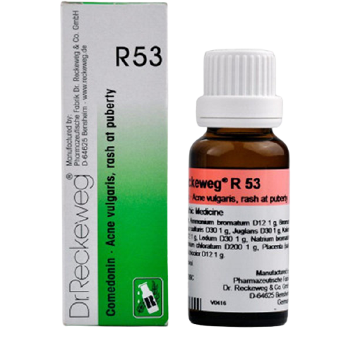 dr. reckeweg r53 acne vulgaris and pimples drops - 22 ml