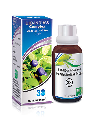 Bio India Complex 38 Diabetes Mellitus Drop - 30 ml