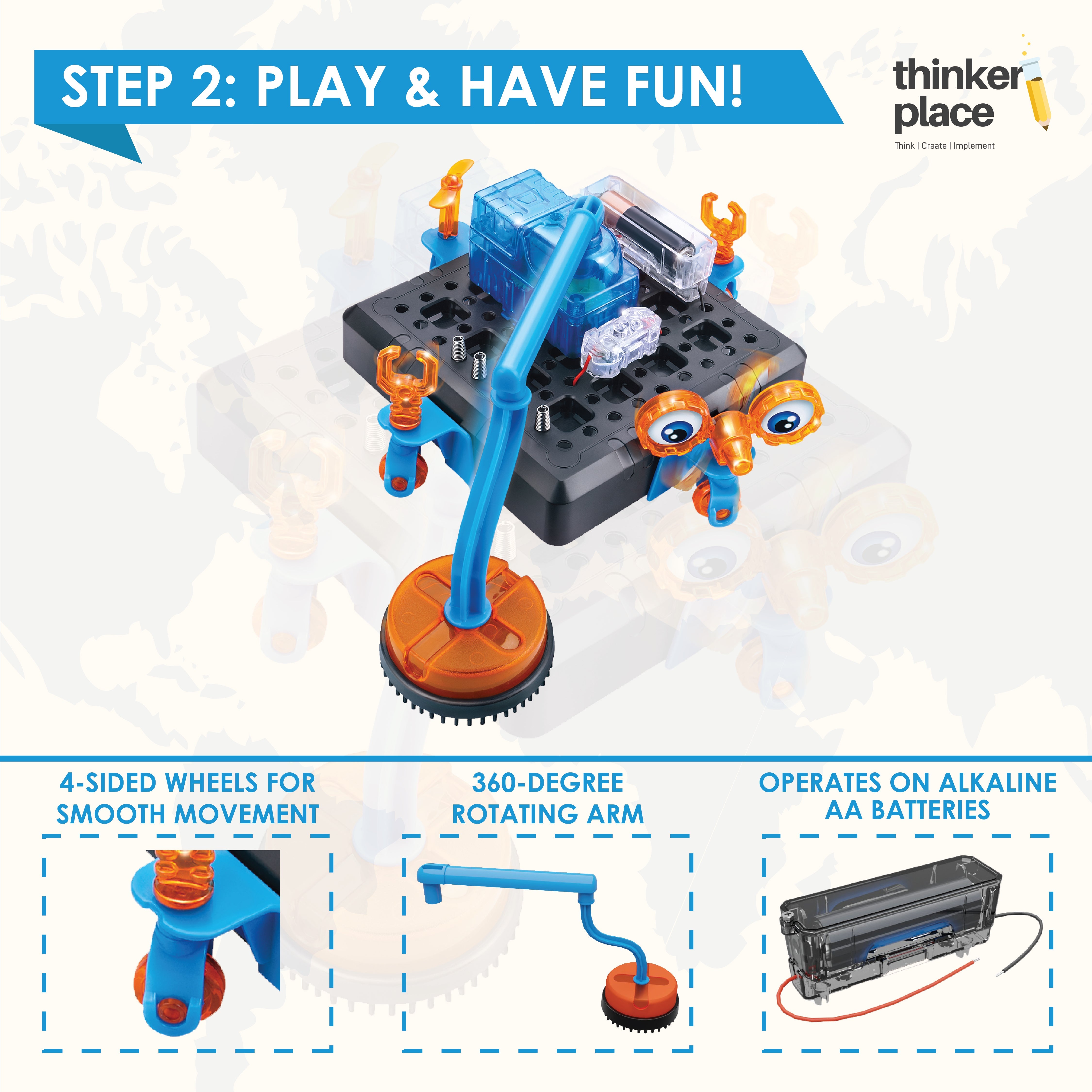 DIY Space Cleaning Robot - Learn about Automation