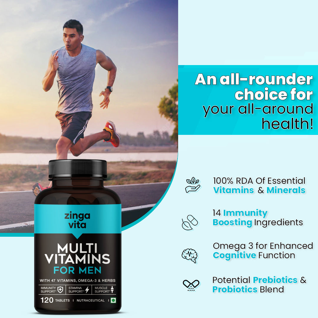 Zingavita Multivitamins Men - 120 tabs