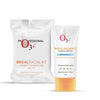 O3+ Radiance Skincare Combo (Bridal Facial Kit Vitamin C Glowing Skin - 136 gms & UVA UVB Ultra Light Sunscreen With SPF50 PA+++  - 75 gms)