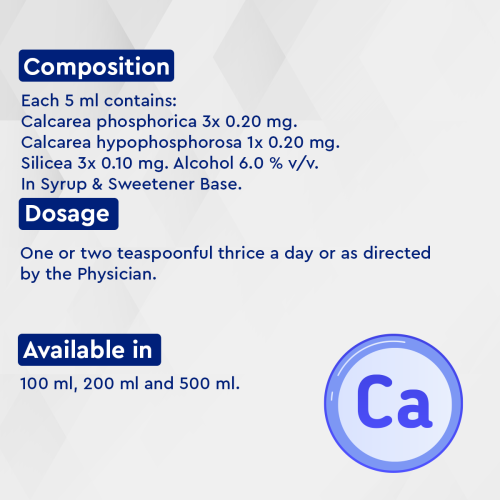 Allen Homeopathy Calcitone Syrup