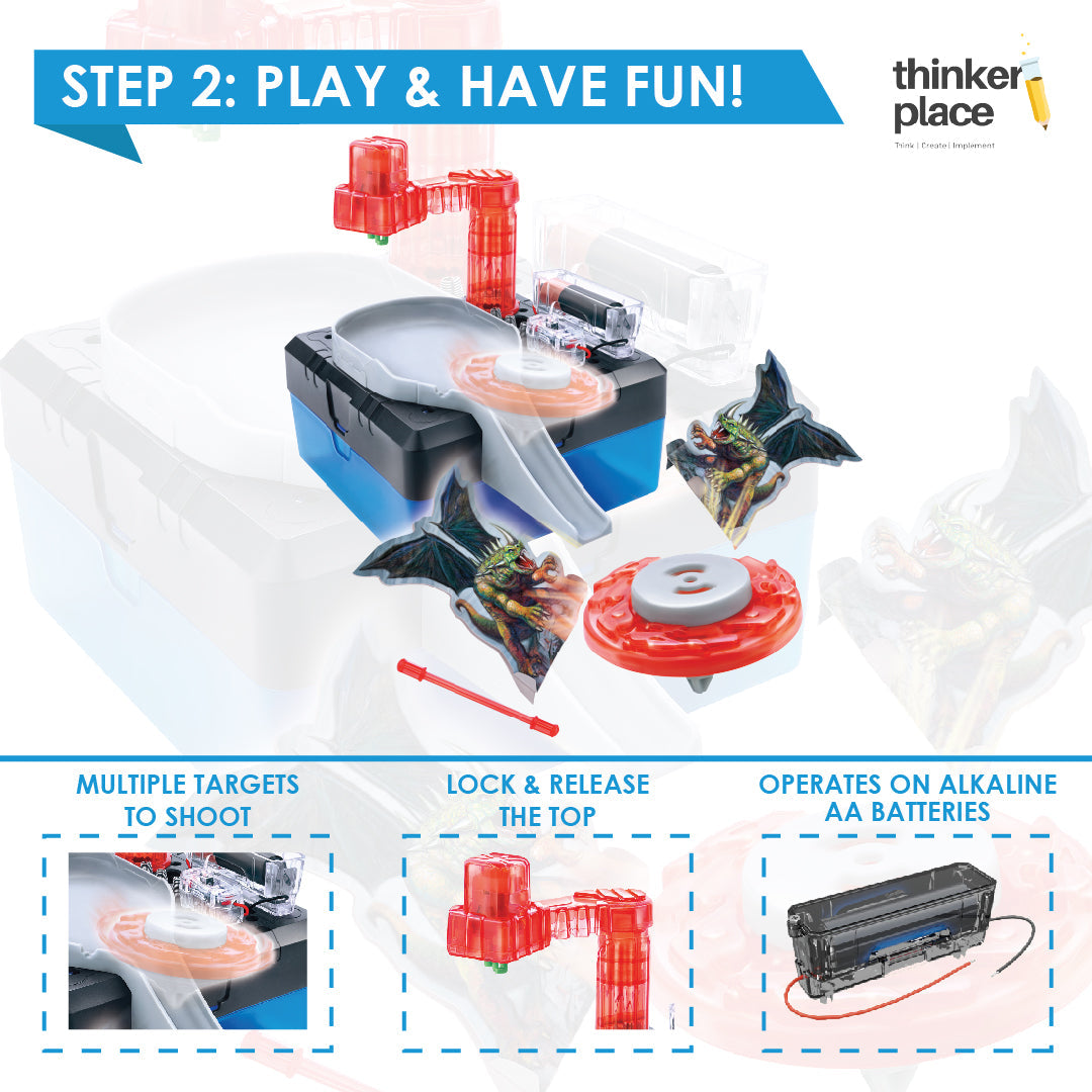 DIY Electric Top - Learn about Centrifugal Force