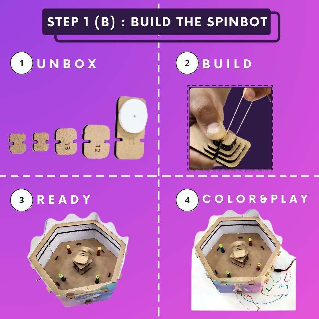 My Little Pony DIY Spin Art Machine - Learn about Colors