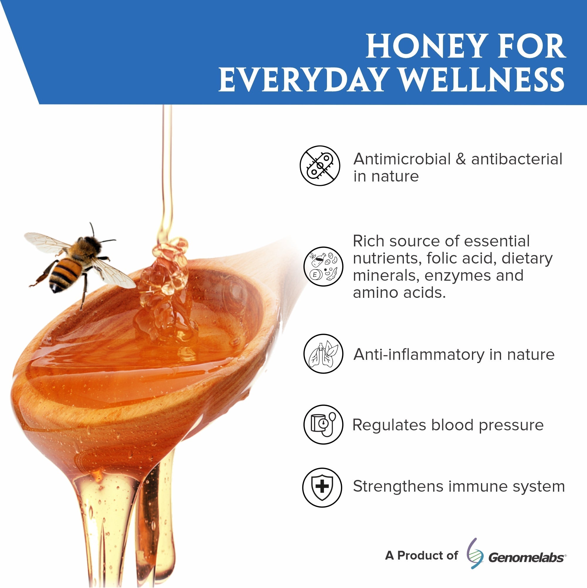 Genomelabs Floney Milkweed Honey - 250 gms