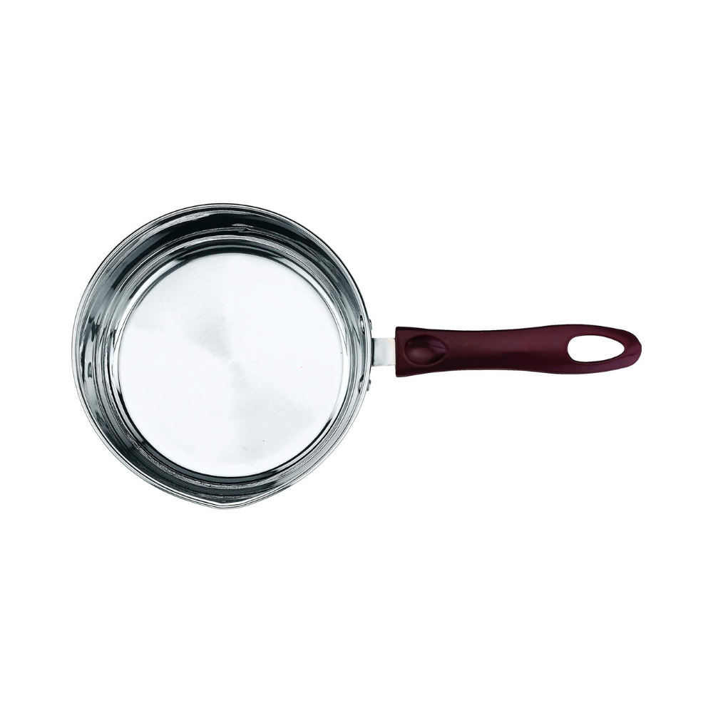Vinod Stainless Steel Milkpan/saucepan Set of 2 - 1 Litre and 1.6 Litres