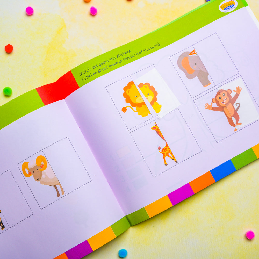 Safety Scissors with Activity Sheets & Book
