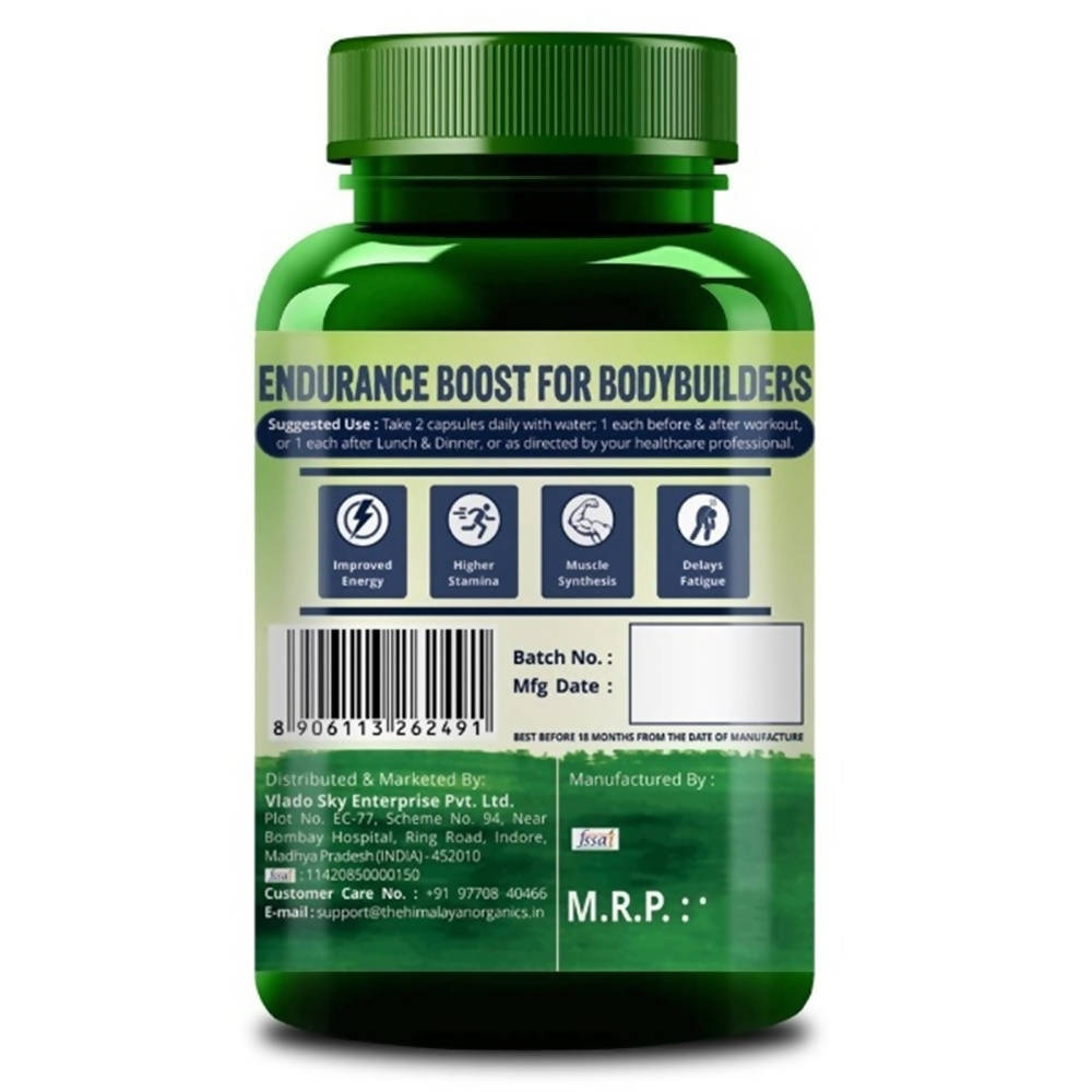 Himalayan Organics Nitric Oxide Supplement 1400 mg - 60 tabs