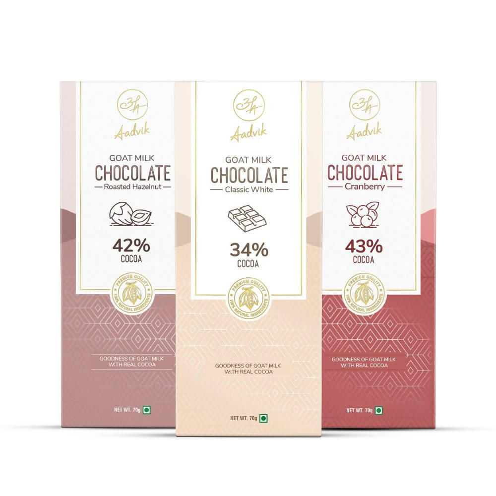 Aadvik Goat Milk Chocolate - Assorted