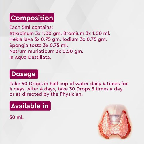 Allen Homeopathy A52 Thyroid Drops