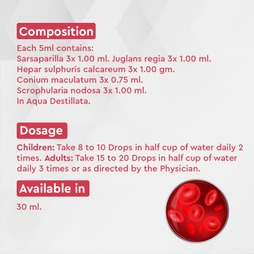 Allen Homeopathy A04 Blood Purifier Drops