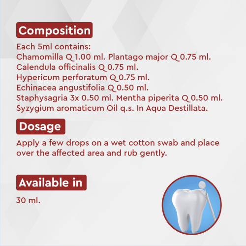 Allen Homeopathy A07 Dental Drops