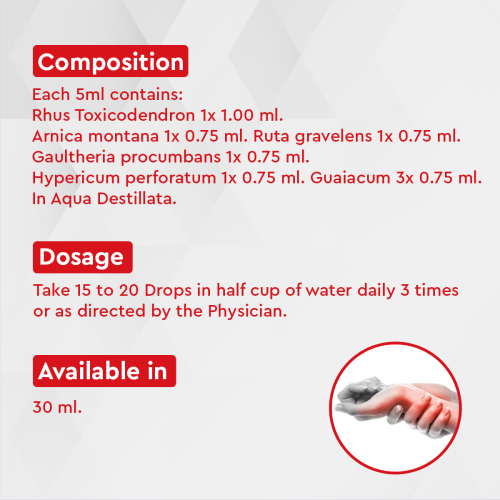 Allen Homeopathy A28 Rheumatism Drops