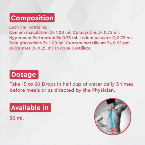 Allen Homeopathy A48 Spondylytis Drops