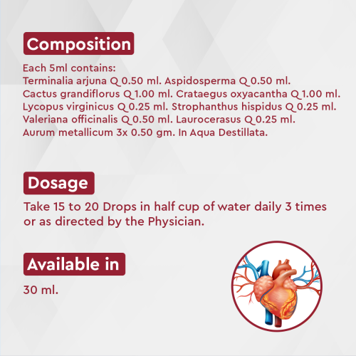 Allen Homeopathy A60 Cardiforte Drops