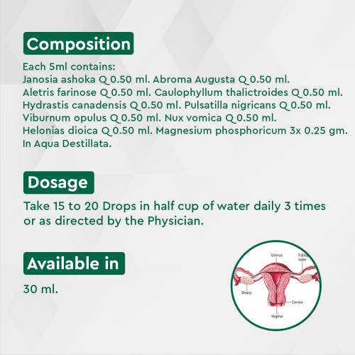 Allen Homeopathy A22 Leucorrhoea Drops